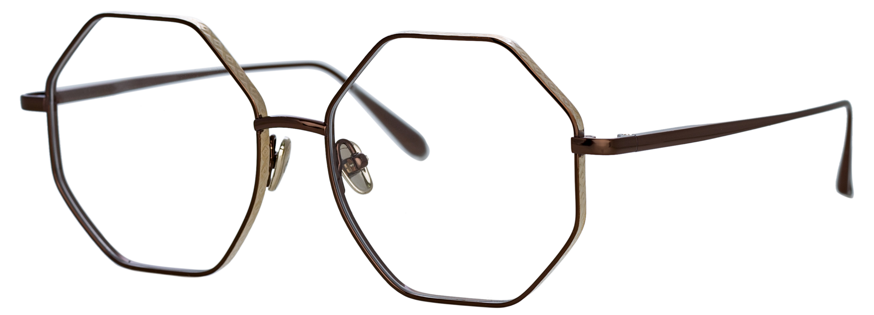 Color_LFL1253C9OPT - Lianas Hexagon Optical Frame in Brown