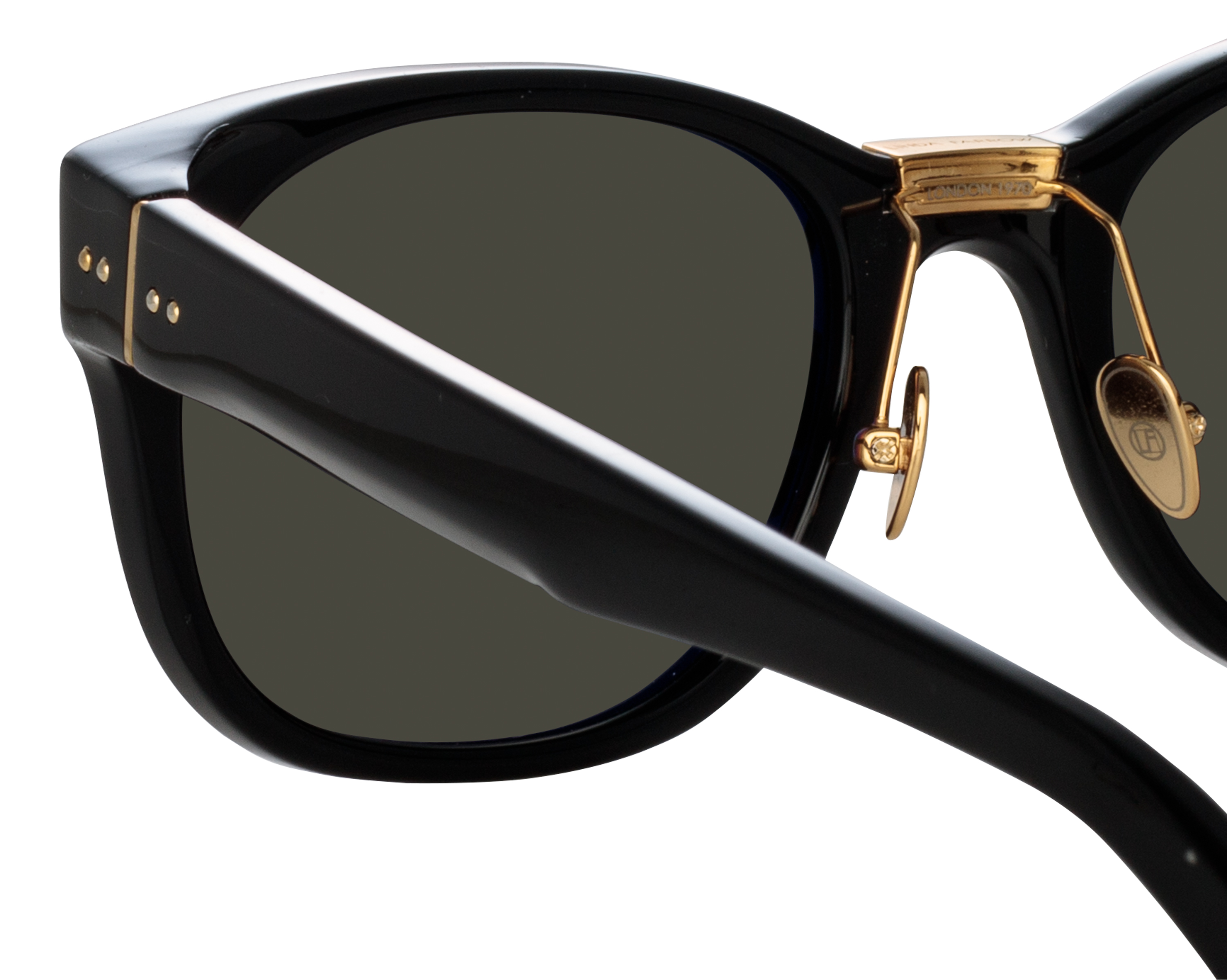 Color_LFL1275AC9SUN - Cedric D-Frame Sunglasses in Black and Grey