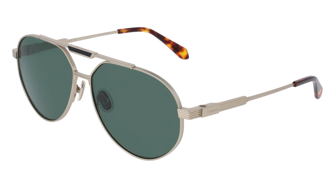 Color_(711) Matte Gold Titanium / Green