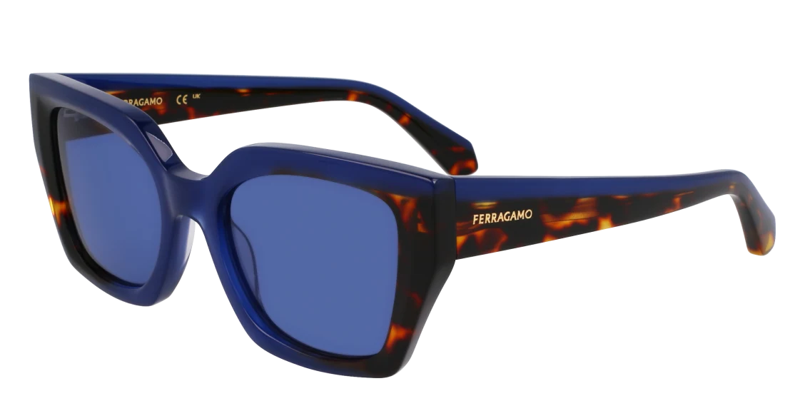 Color_424 - Opaline Blue / Dark Tortoise