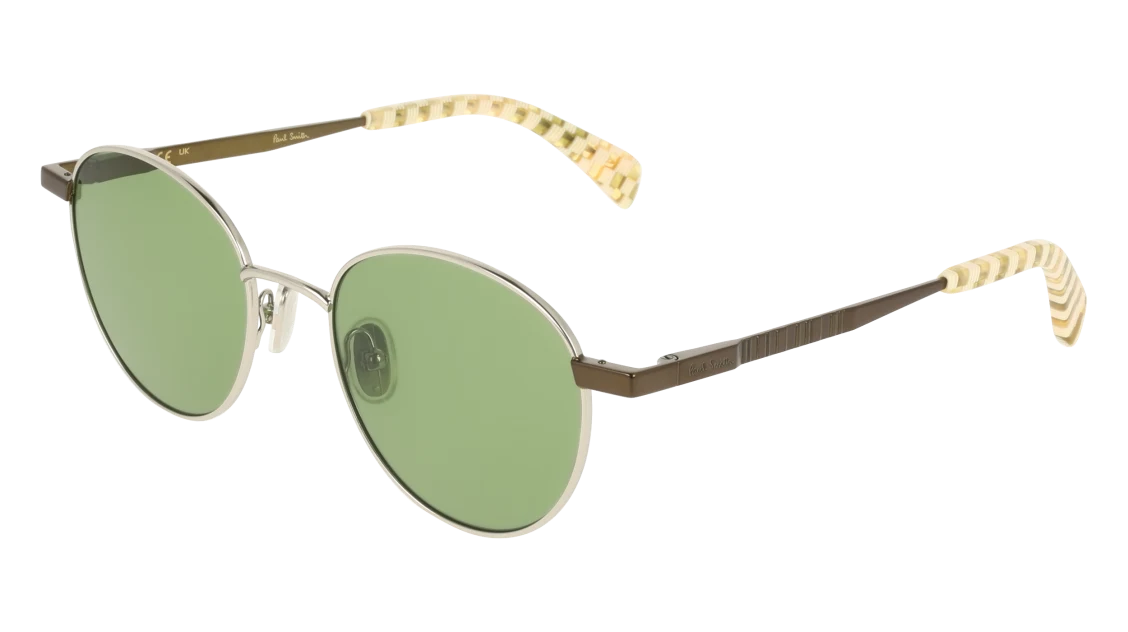 Color_046 - Semimatte Silver / Green