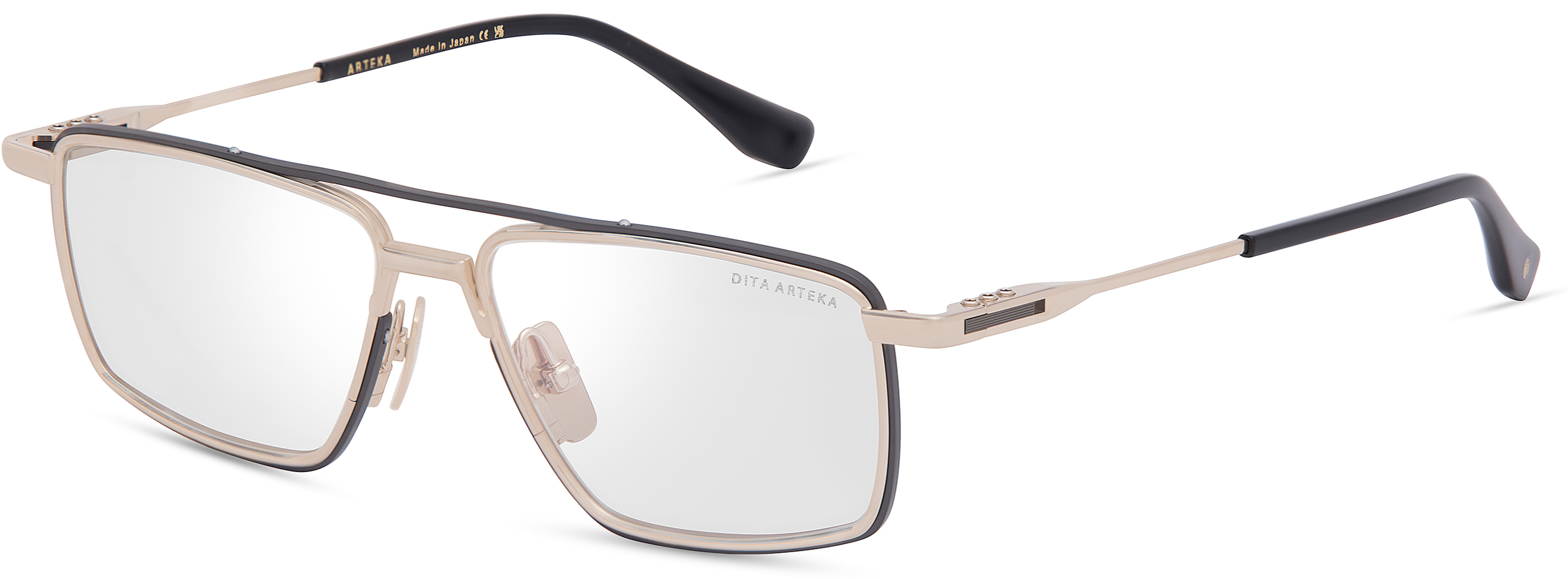 Color_DTX199-A-03 BLACK IRON - WHITE GOLD / CLEAR