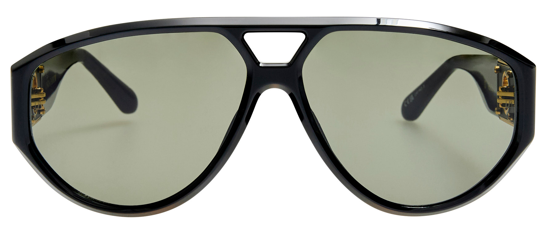 Color_LFL1652C1SUN - Portia Aviator Frame Sunglasses in Black and Grey