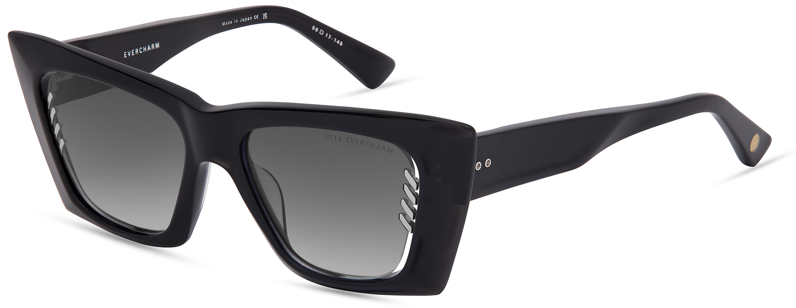 Color_DTS754-A-01 BLACK GLASS-SILVER / GREY TO CLEAR GRADIENT