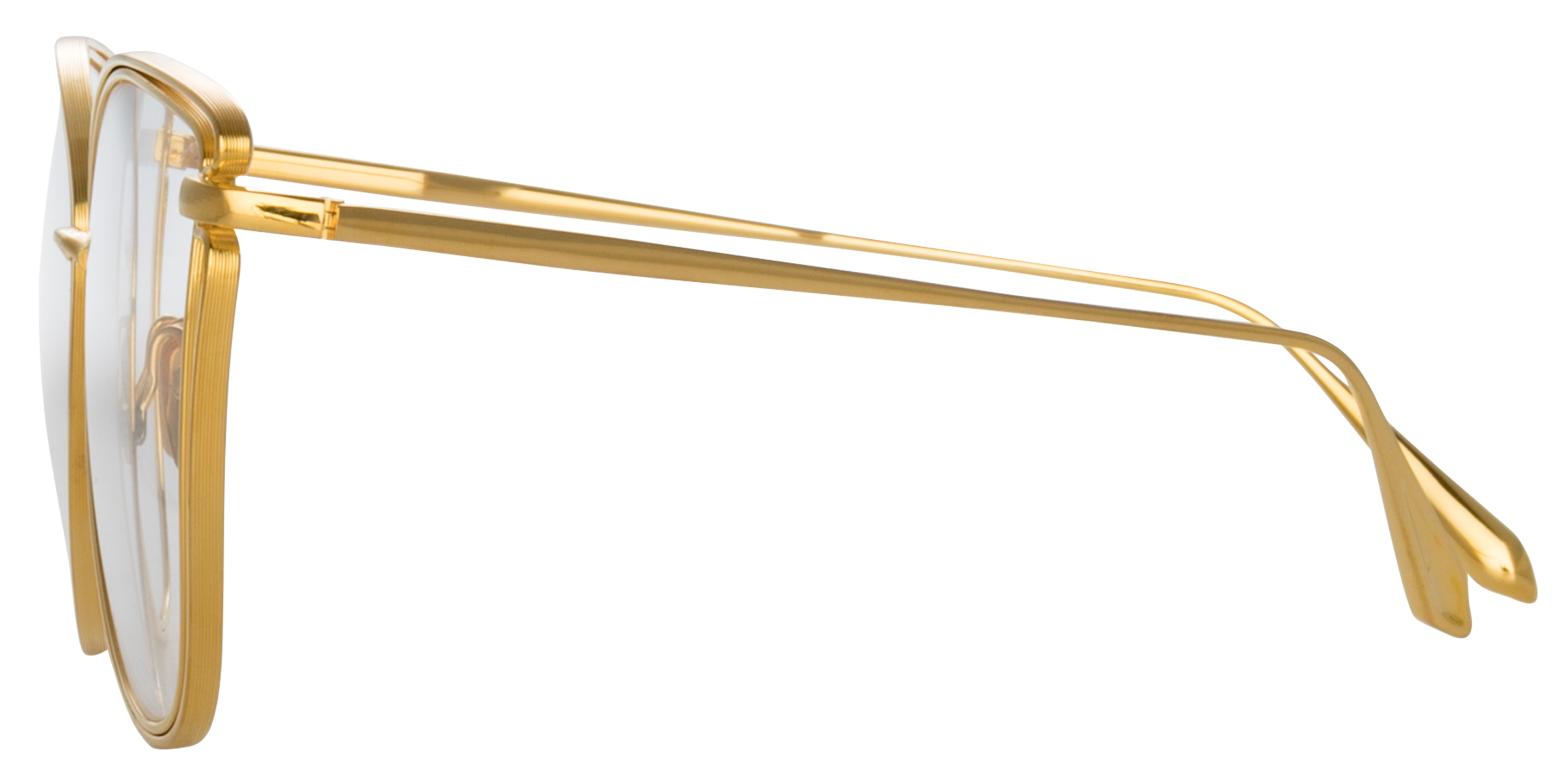 Color_LFL1422C5OPT - Dinah Cat-Eye Optical Frame Yellow Gold