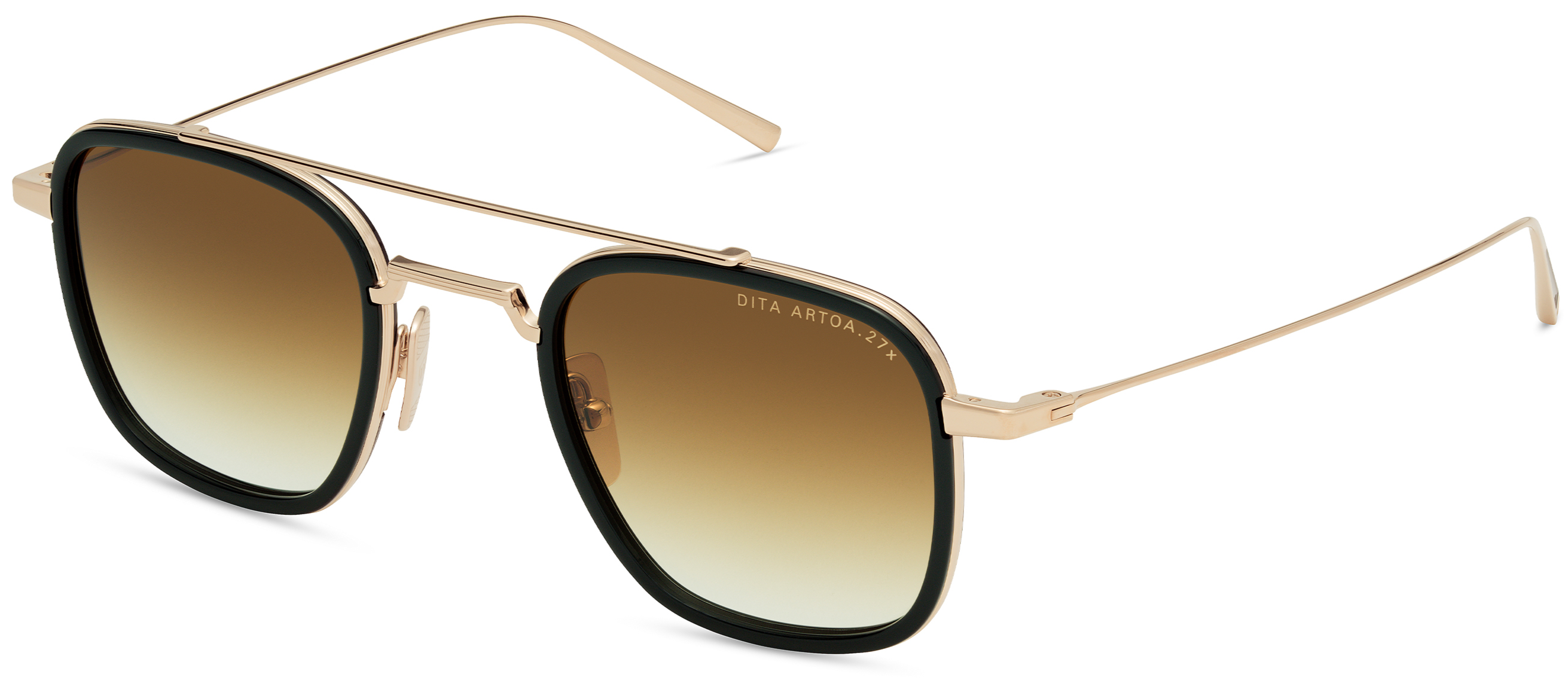 Color_DTS474-A-03 WHITE GOLD-BLACK / BROWN TO CLEAR GRADIENT