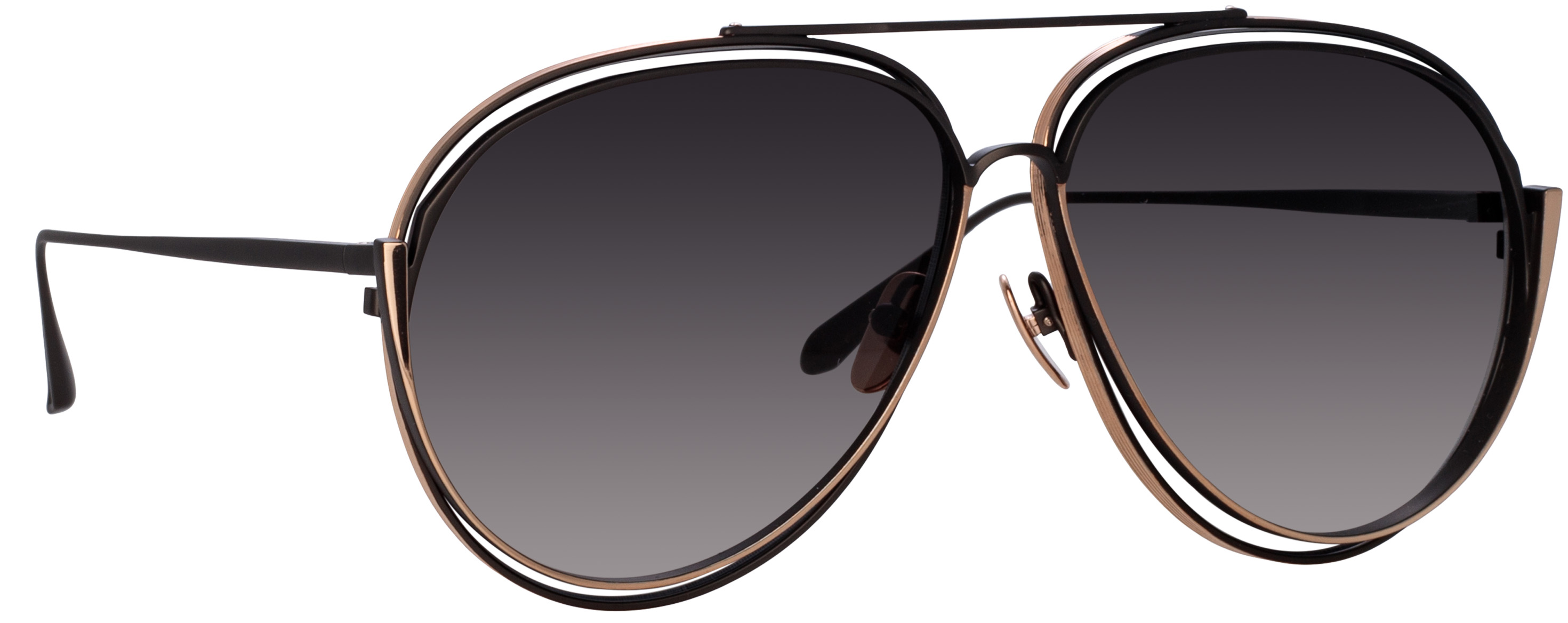 Color_LFL1410C1SUN - Francisco Aviator Sunglasses in Nickel