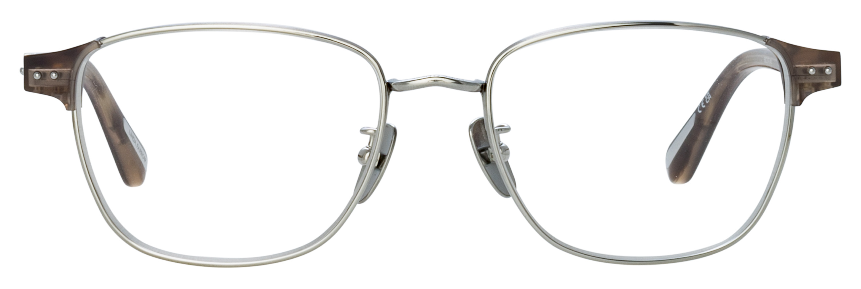 Color_LFL1487C3OPT - Alvar D-Frame Optical in Grey Horn and White Gold