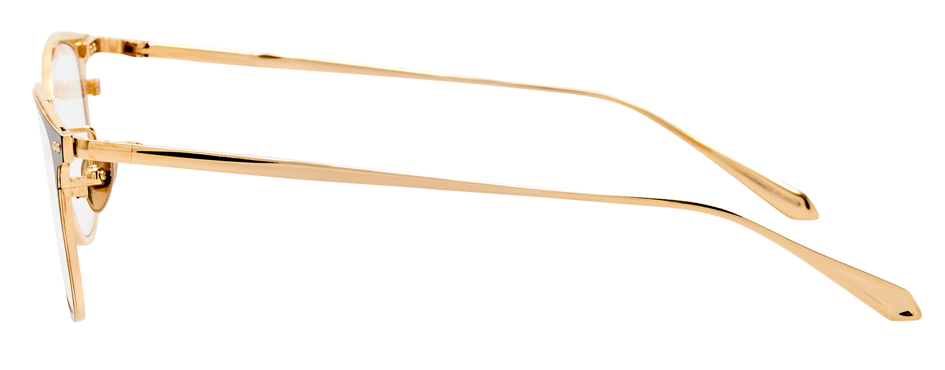 Color_LFL1616C2OPT - Anderson D-Frame Optical in Satin Mocha and Light Gold