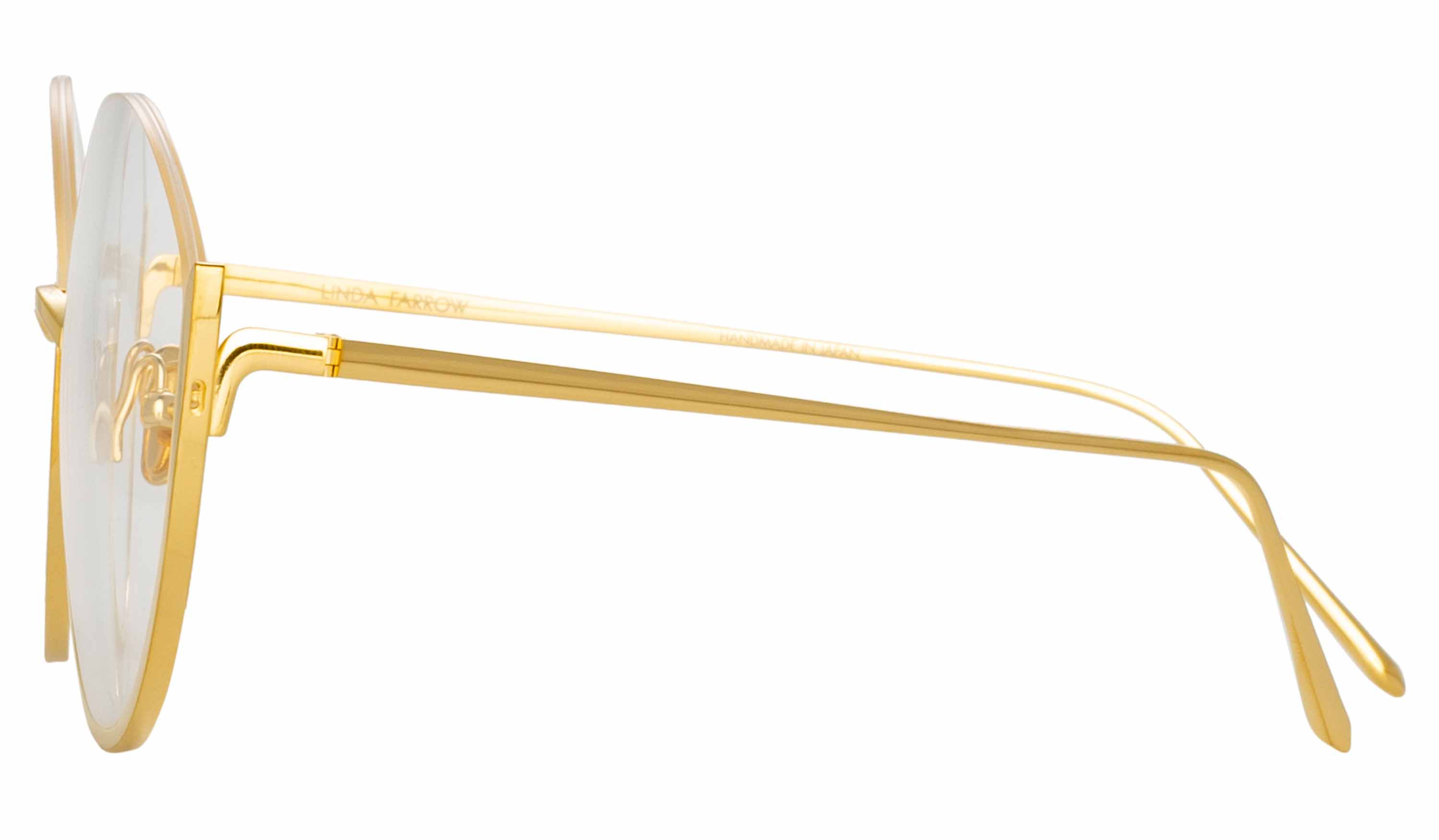Color_LFL1144C5OPT - Rae Cat Eye Optical Frame in Yellow Gold