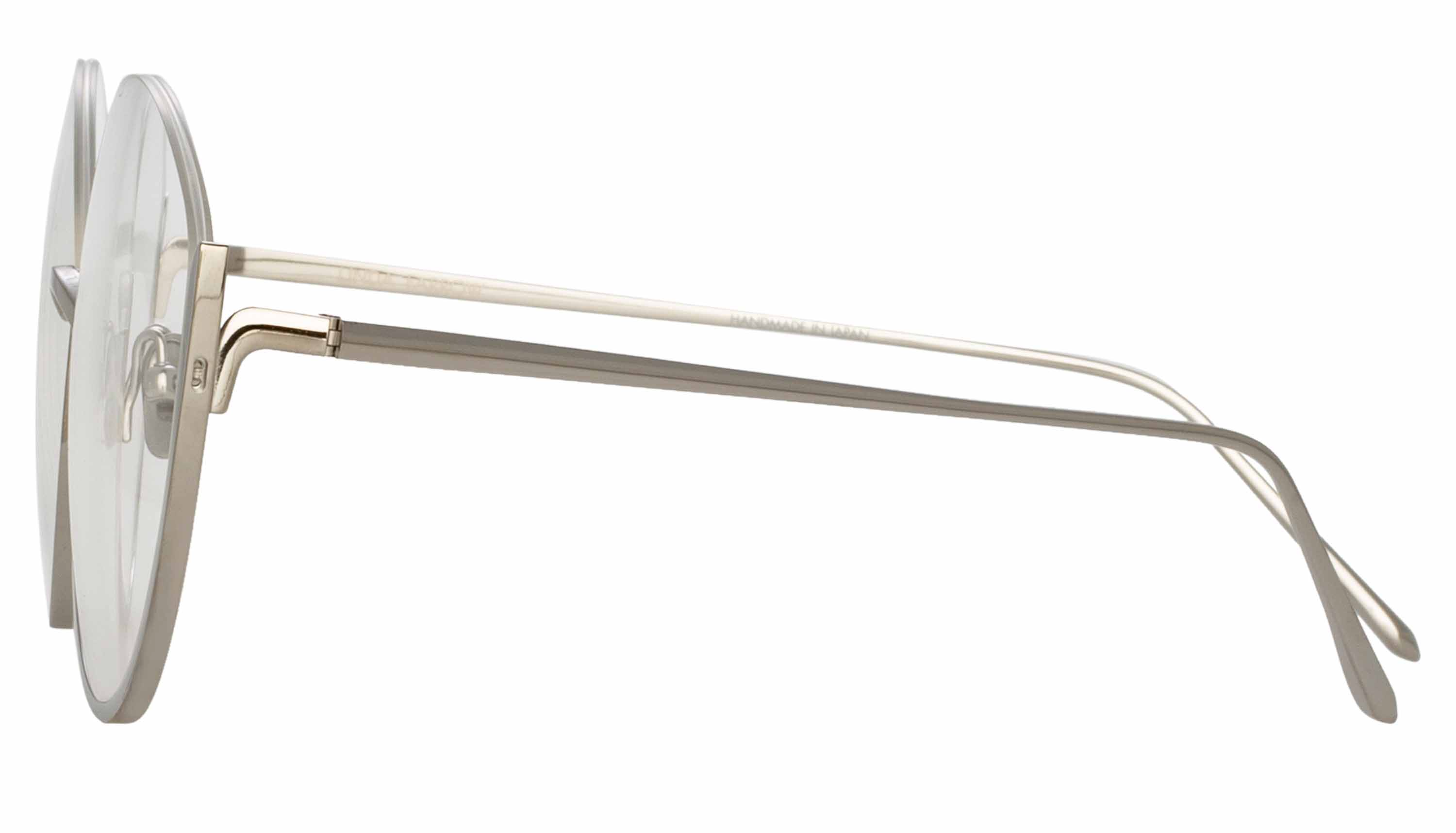 Color_LFL1144C7OPT - Rae Cat Eye Optical Frame in White Gold