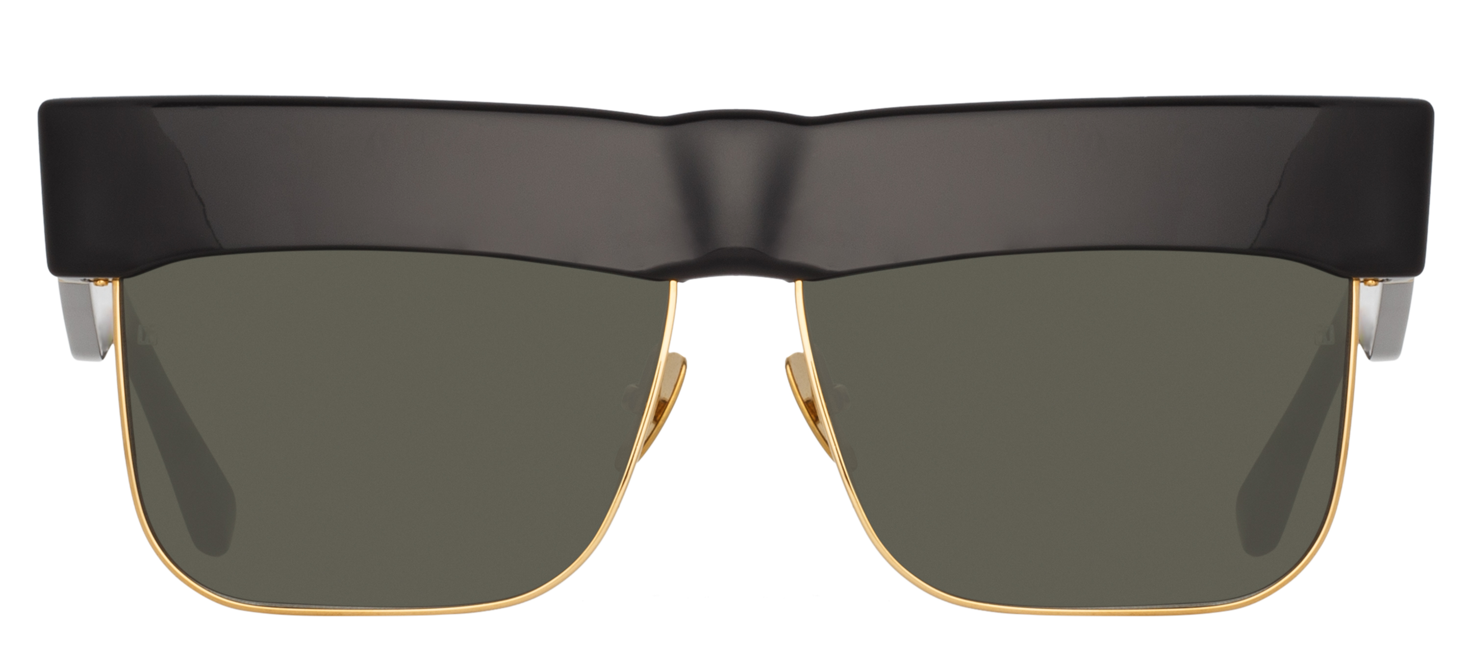 Color_LFL1284C1SUN - Rosalie Oversized Sunglasses in Black and Grey
