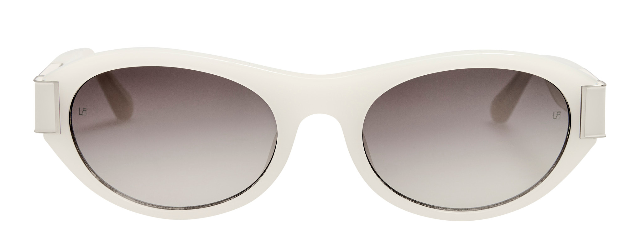 Color_LFL1663C2SUN - Sirena Wrap Frame Sunglasses Cream and Grey Grad.