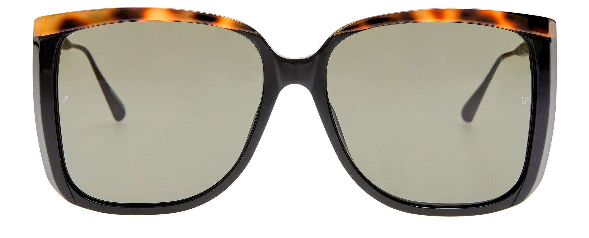 Color_LFL1725C1SUN - Helena Oversized Sunglasses Black and Grey