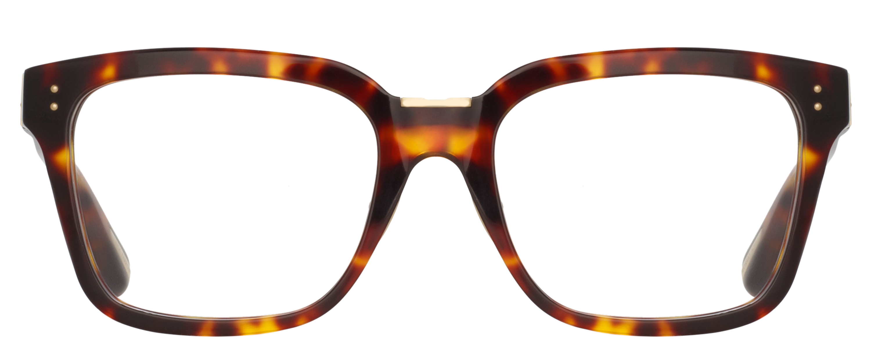 Color_LFL1322C2OPT - Desiree D-Frame Eyeglasses in Tortoise Shell and Clear