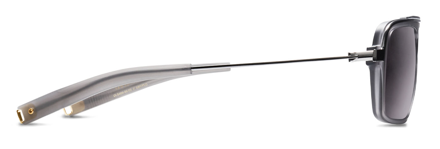 Color_DLS404-56-03RO - Matte Crystal Grey - Black Palladium / Sea Lens - Grey Polarized