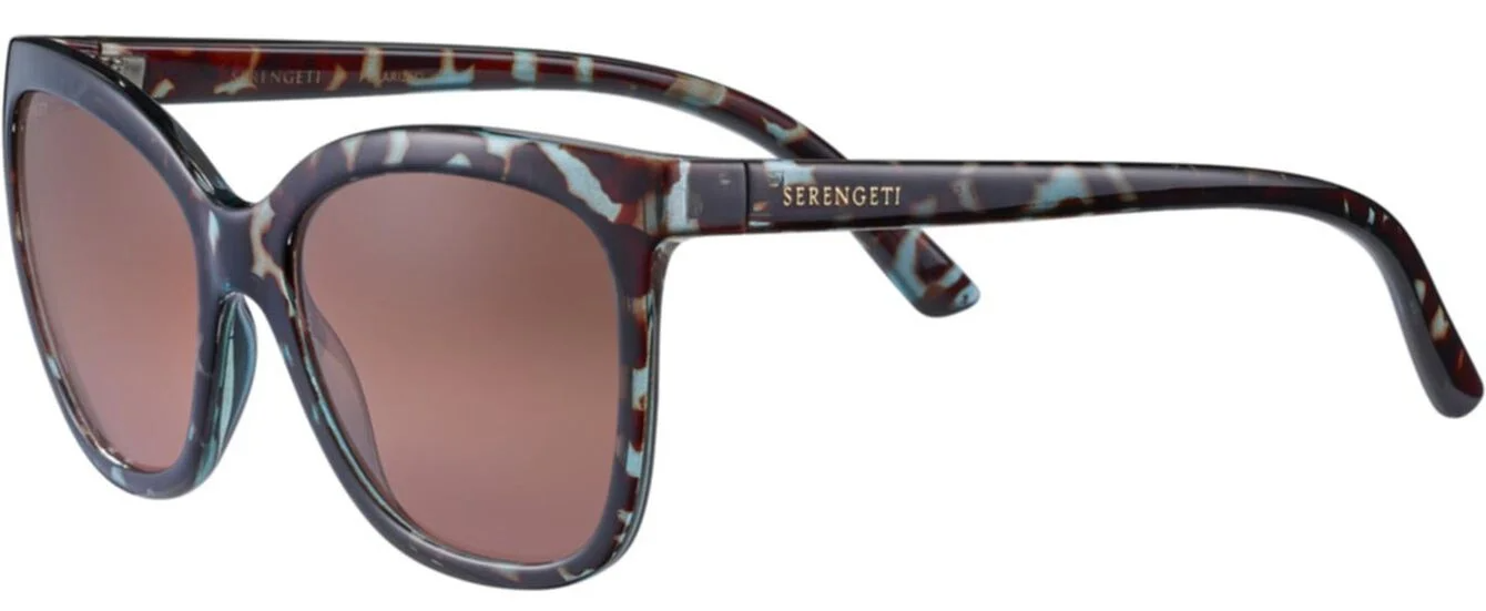 Color_8777 - Shiny Blue Tortoise / Brown Photochromic / Mineral Polarized Drivers Gradient Cat 2 to 3