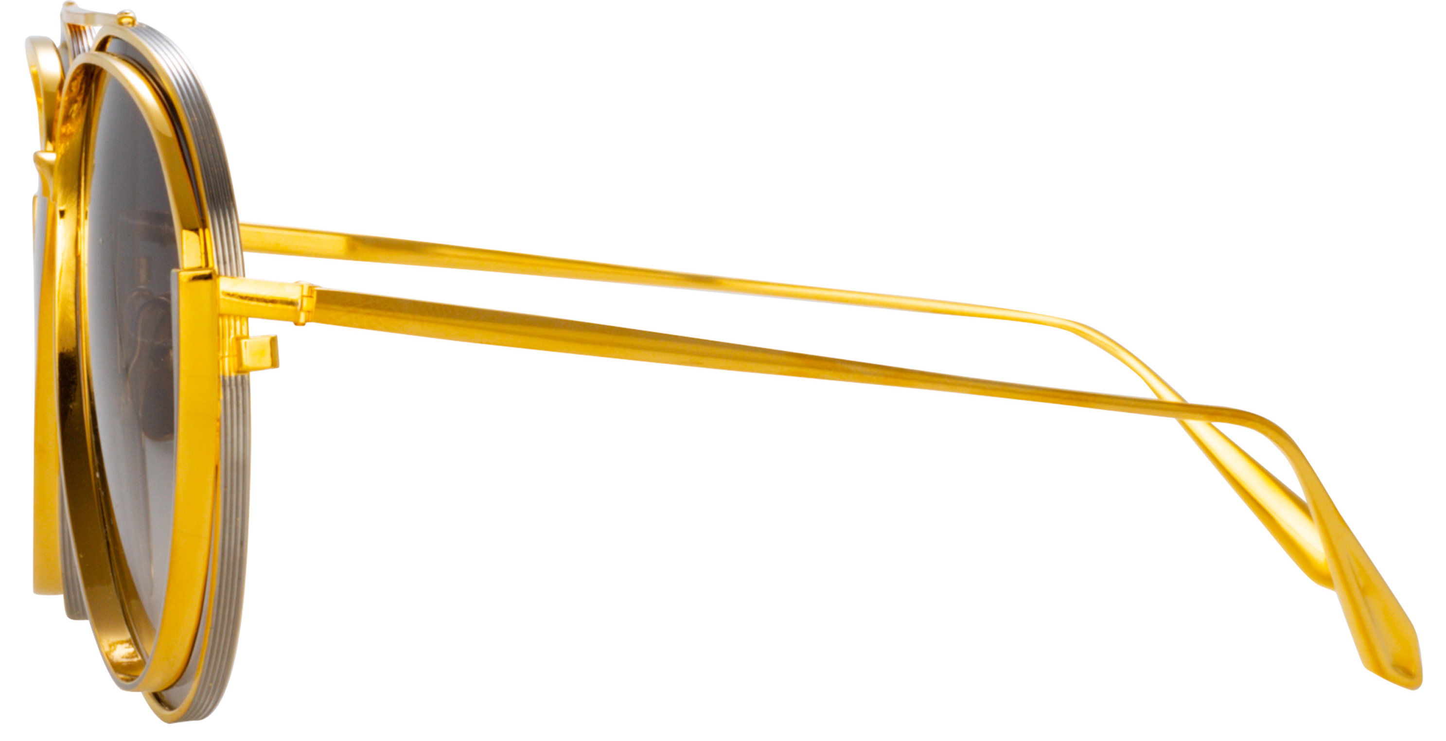 Color_LFL1410C2SUN - Francisco Aviator Sunglasses in Yellow Gold