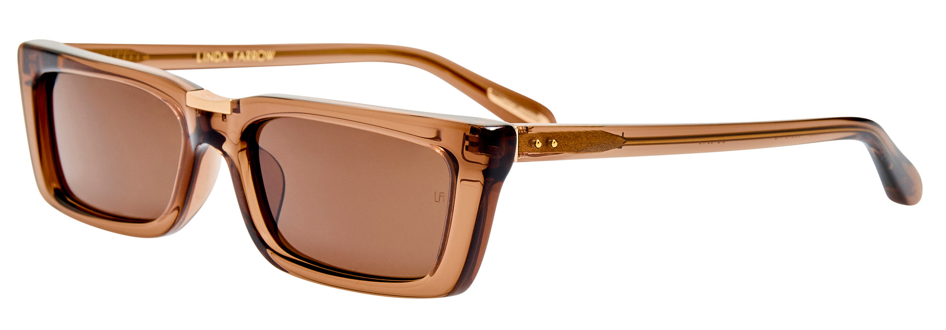 Color_LFL1624C3SUN - Lucia Cat Eye Frame Sunglasses in Brown and Brown