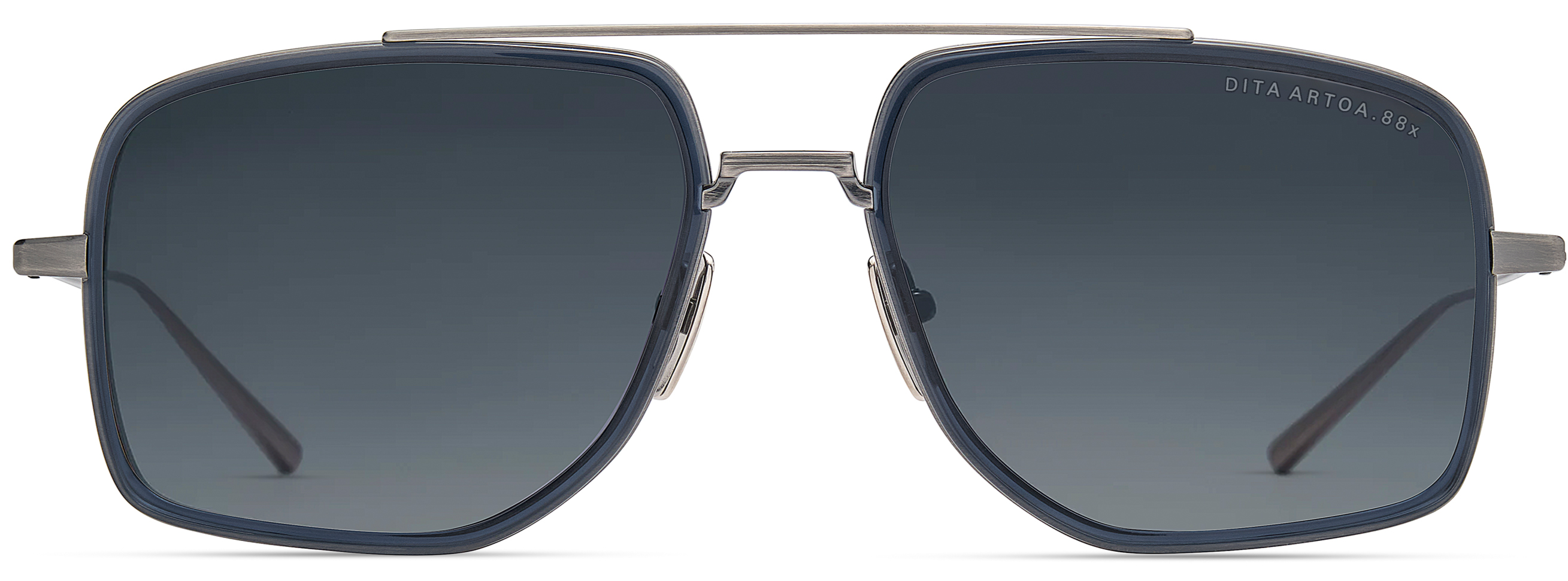 Color_DTS471-A-04 ANTIQUE SILVER / NIGHT BLUE TO CLEAR GRADIENT