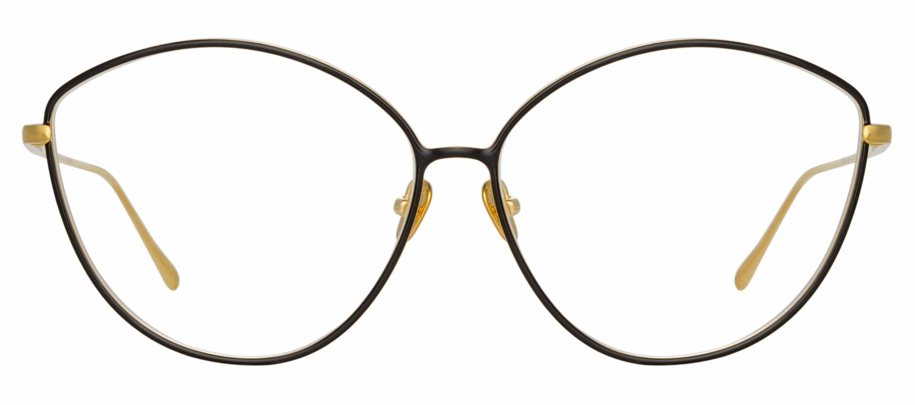 Color_LFL1149C5OPT - Francis Cat Eye Optical Frame in Yellow Gold