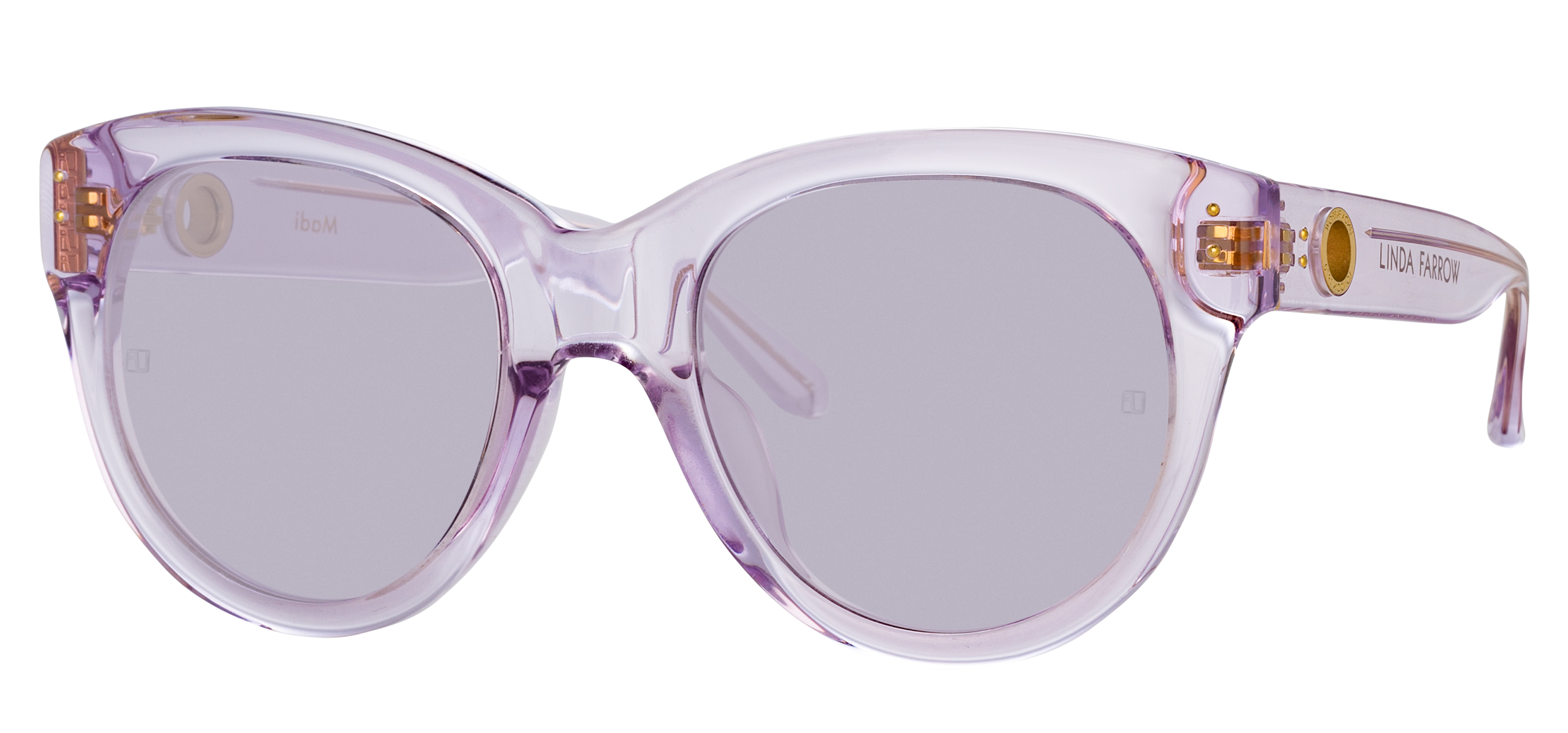 Color_LFL1257C4SUN - Madi Oversized Sunglasses in Lilac and Solid Lilac
