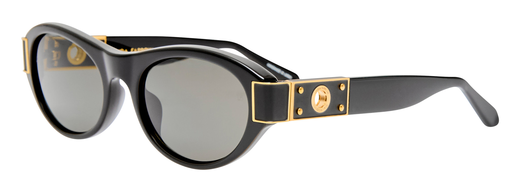 Color_LFL1663C1SUN - Sirena Wrap Frame Sunglasses Black and Grey