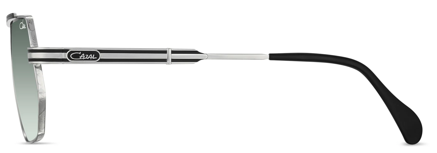 Color_004 - Black - Silver / Green Gradient AR coated