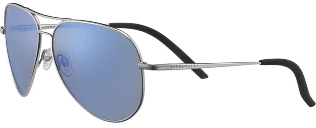 Color_8547 - Shiny Silver - Mineral Polarized 555nm Blue Cat 2 to 3
