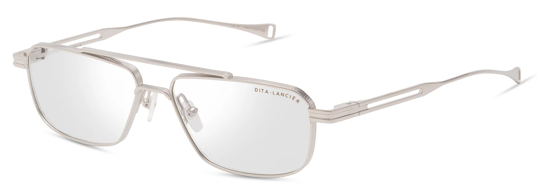 Color_DLX135-A-04 - Shiny Silver - Clear Blue Light Filter - Clear