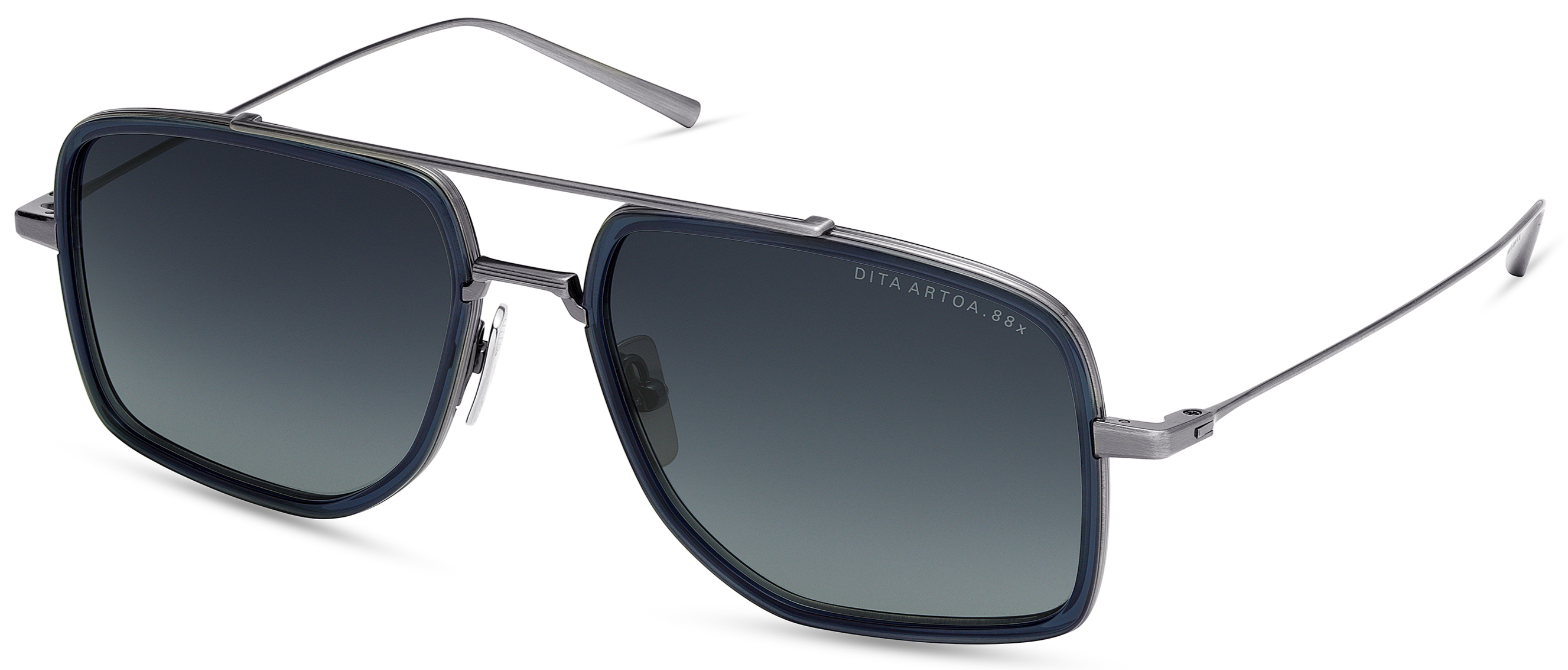 Color_DTS471-A-04 ANTIQUE SILVER / NIGHT BLUE TO CLEAR GRADIENT