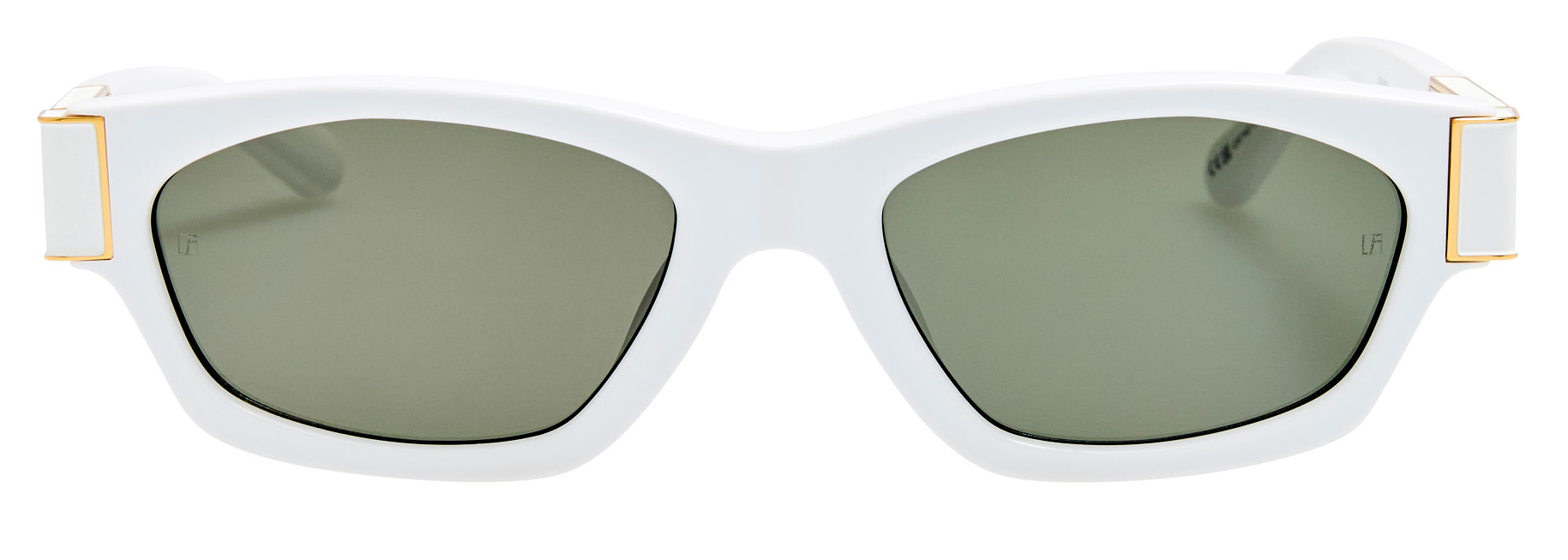 Color_LFL1623C3SUN - Clara D-Frame Sunglasses in White and Grey / LIMITED EDITION OF 50