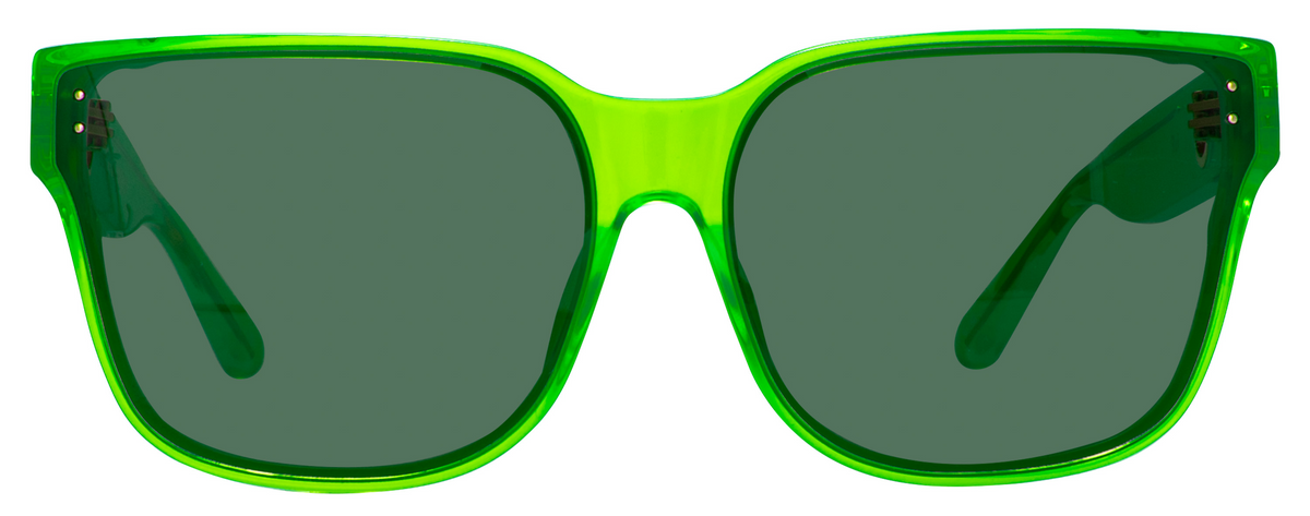 Color_LFL1467C3SUN - Rui Oversized Sunglasses in Lime and Green