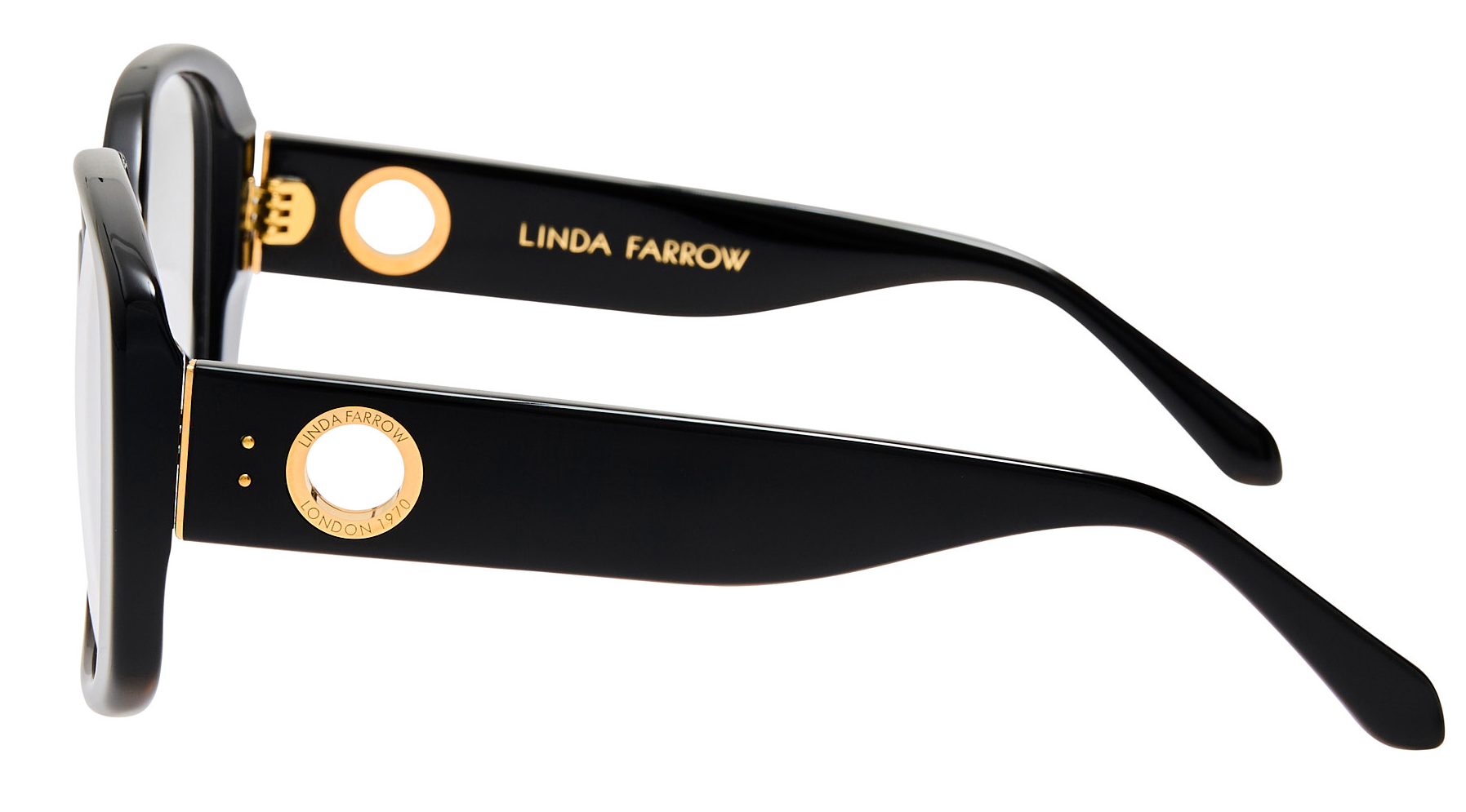 Color_LFL1478C5OPT - Venus Oversized Optical Frame in Black Yellow Gold