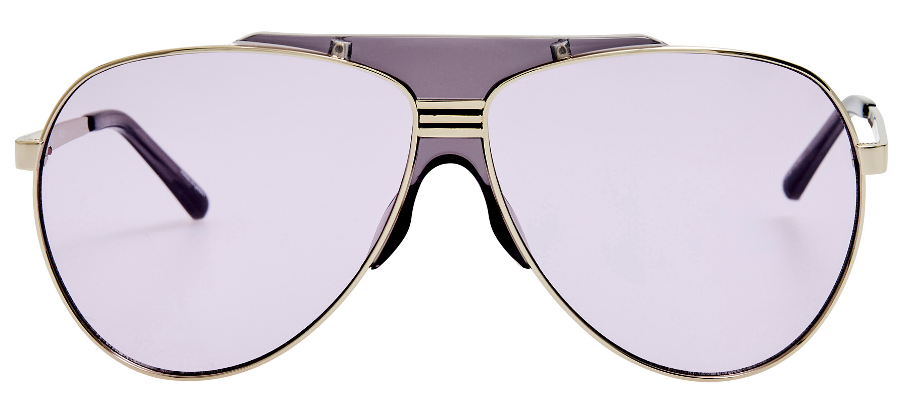 Color_ATTICO78C5SUN - The Attico Amelia Aviator Sunglasses in Silver and Purple