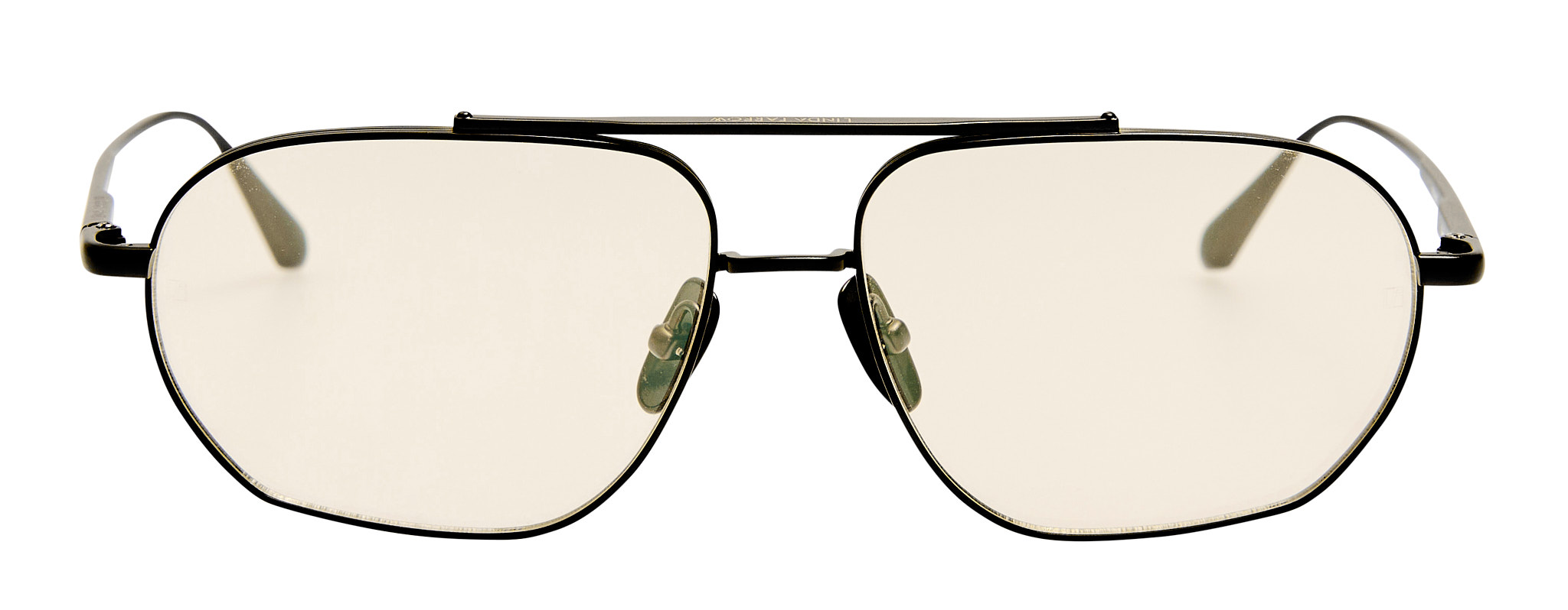 Color_LFL1684C2SUN - Arden Aviator Frame Sunglasses Matte Nickel and Yellow Photochrome