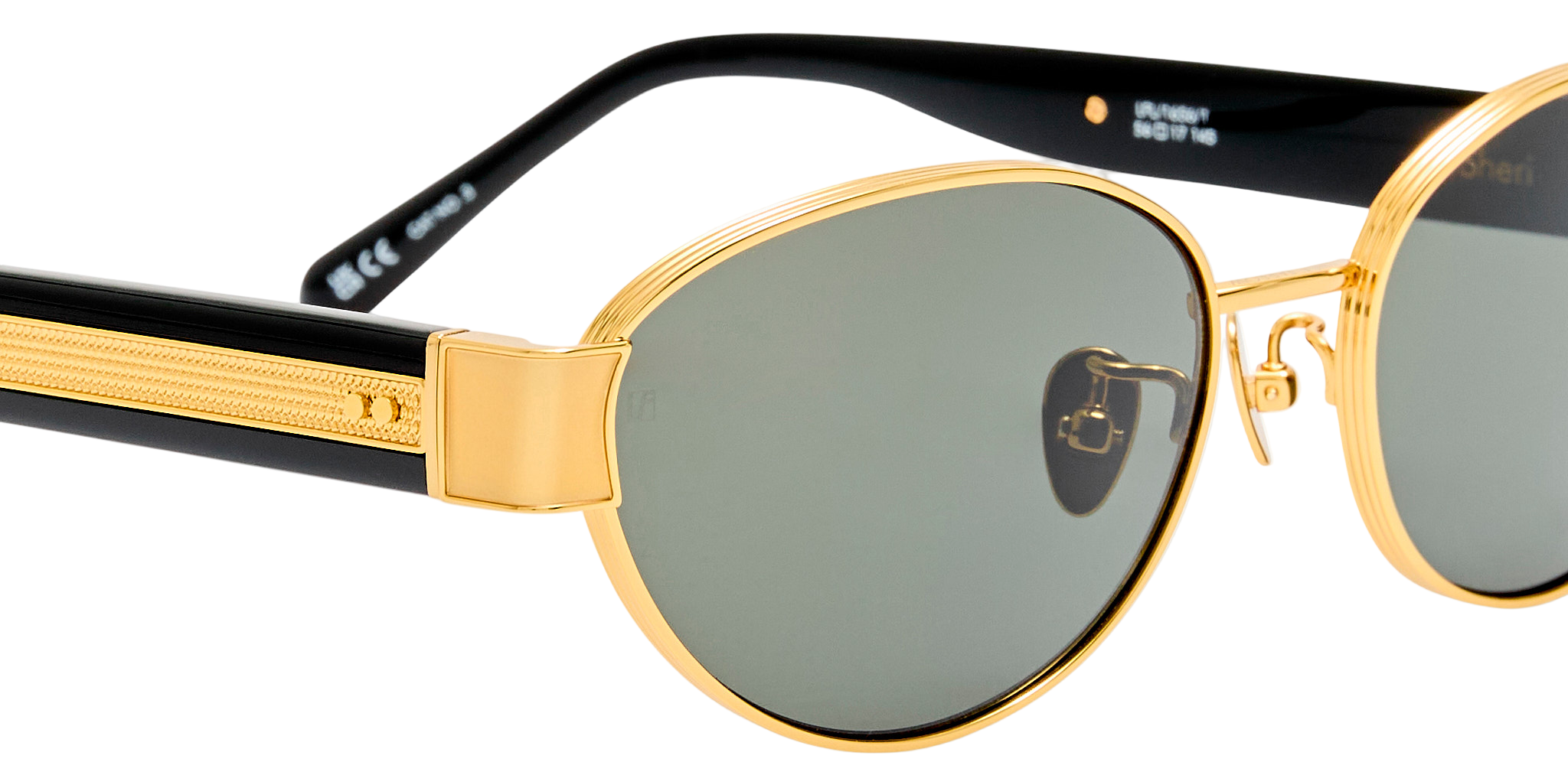 Color_LFL1656C1SUN - Sheri Cat-Eye Sunglasses Yellow Gold and Grey