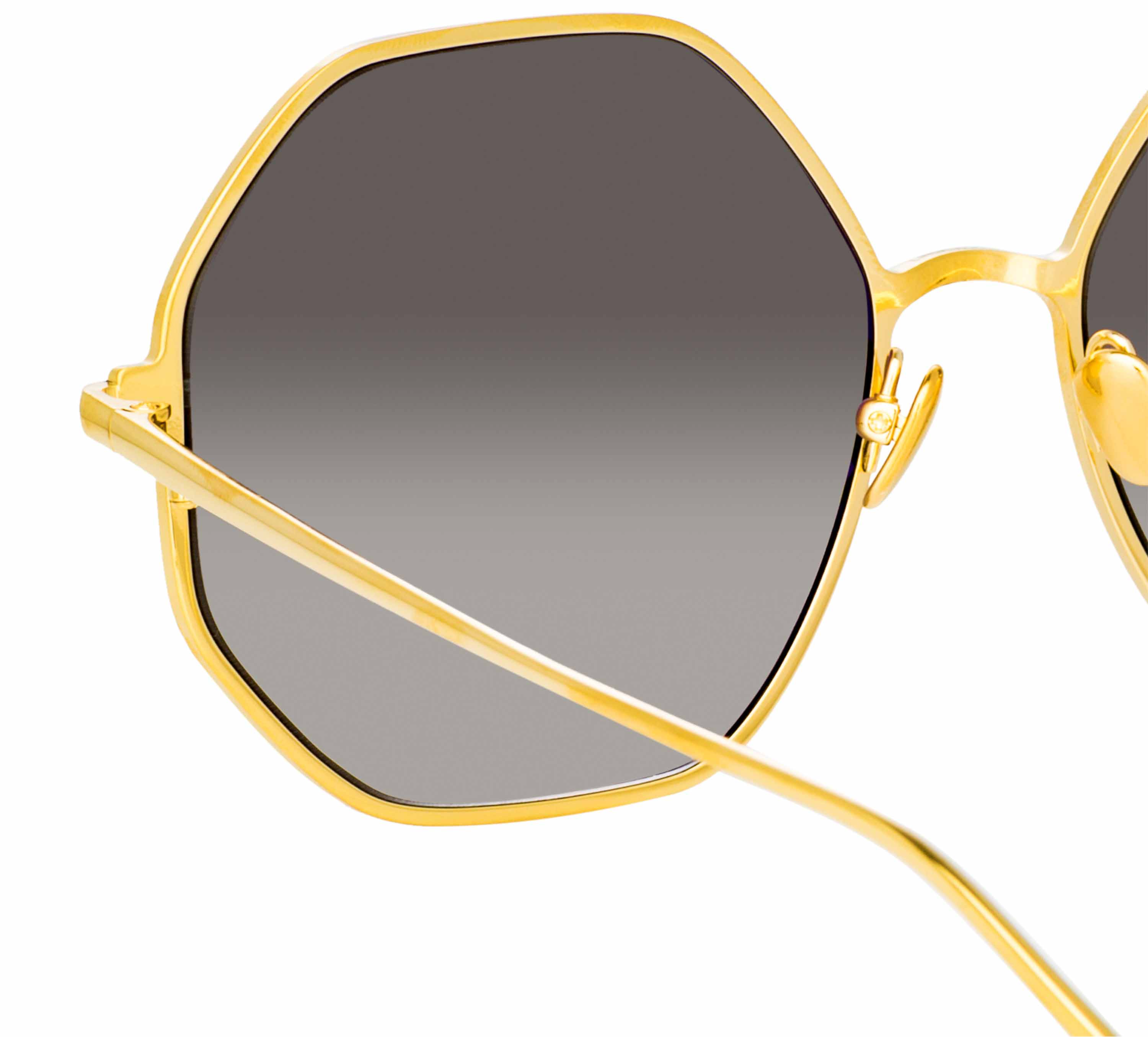 Color_LFL1148C1SUN - Leif Oversized Sunglasses in Yellow Gold and Black
