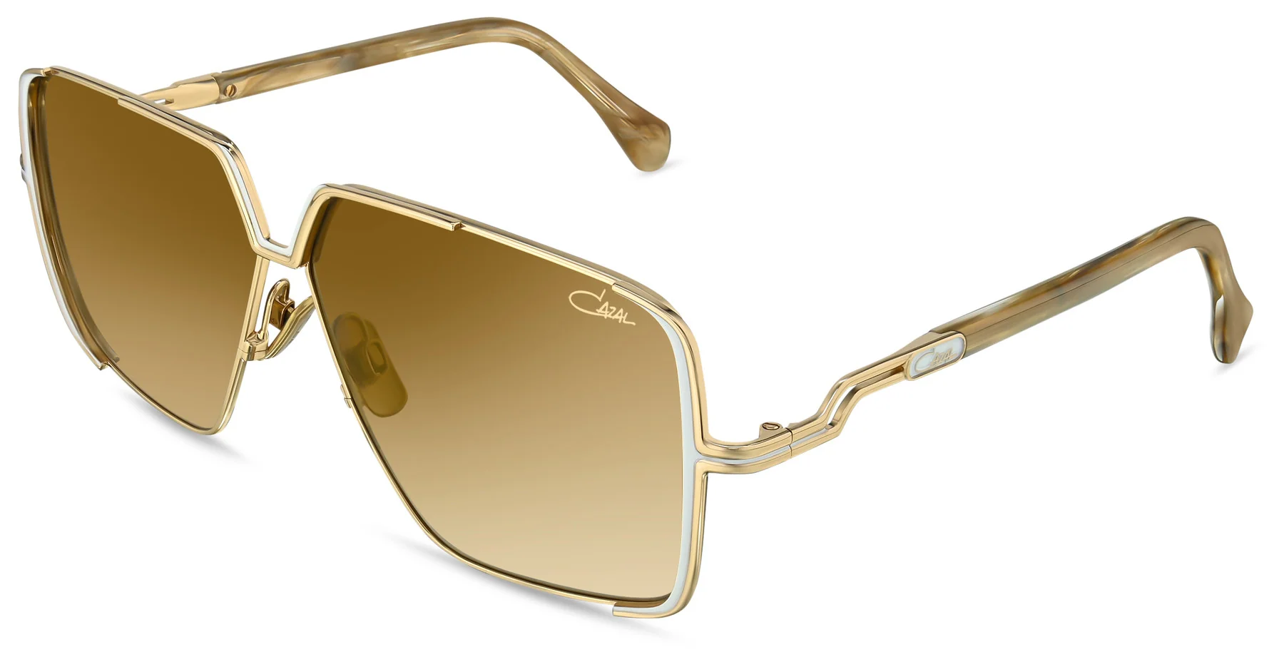 Color_003 - Milky White - Gold / Brown Gradient AR coated