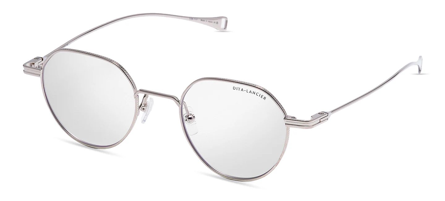 Color_DLX117-A-05 - Shiny Silver - Clear Blue Light Filter - Clear