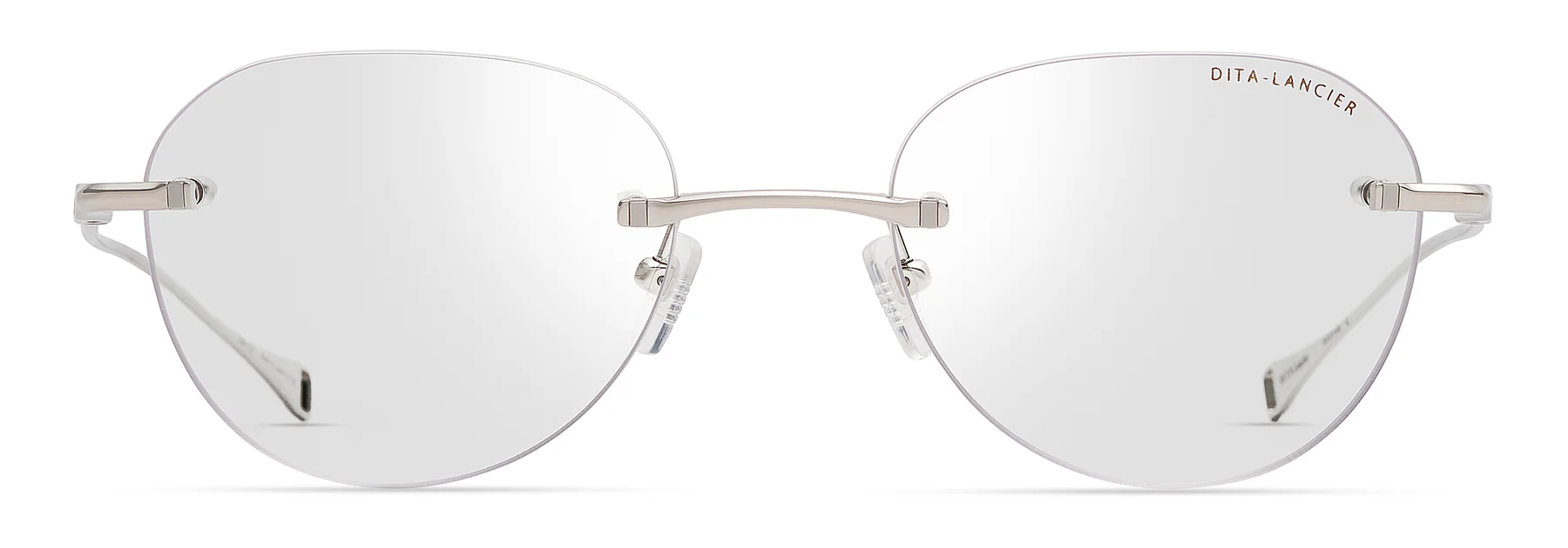 Color_DLX121-A-05 - Shiny Silver - Clear Blue Light Filter - Clear