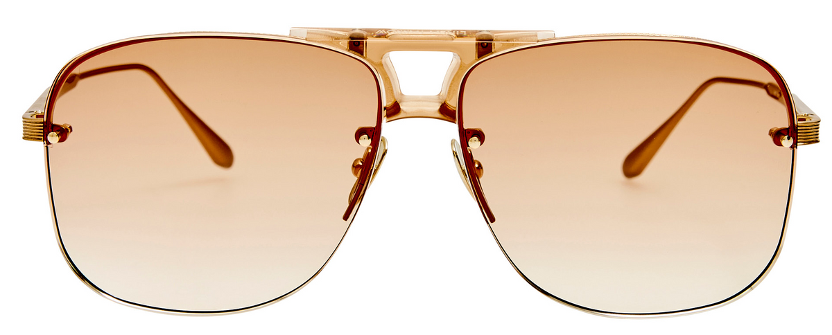 Color_LFL1689C3SUN - Skye Aviator Sunglasses in Honey and Camel Grad