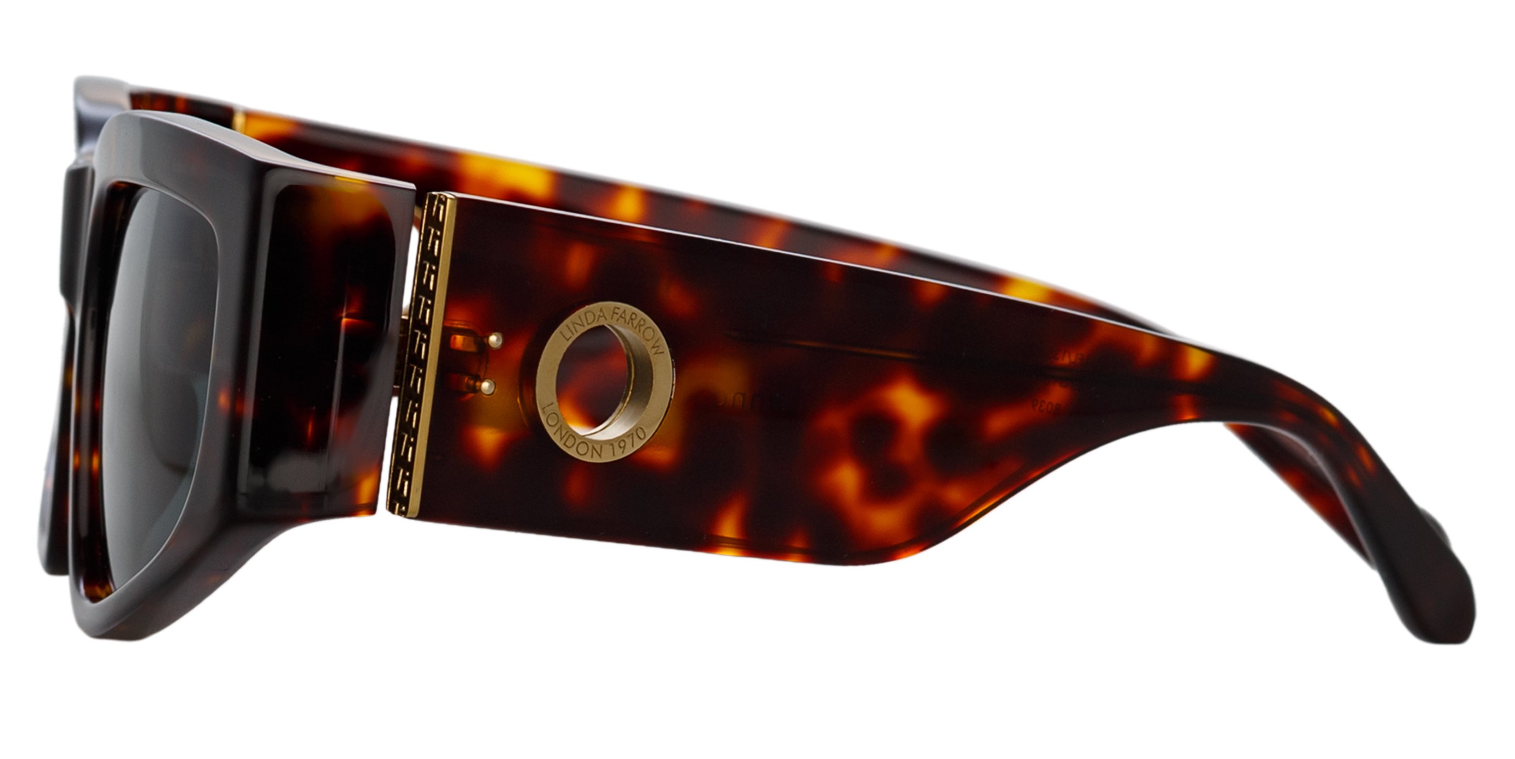 Color_LFL1351C2SUN - Senna Cat Eye Sunglasses in Tortoiseshell and Deep Green