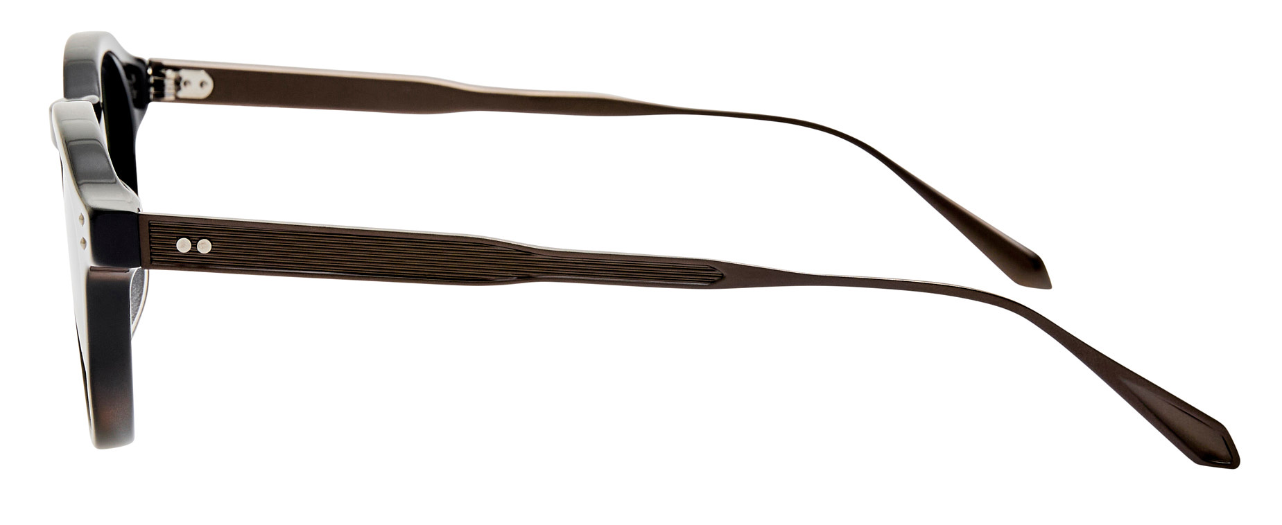 Color_LFL1625C5SUN - Heat Oval Sunglasses in Black and Grey