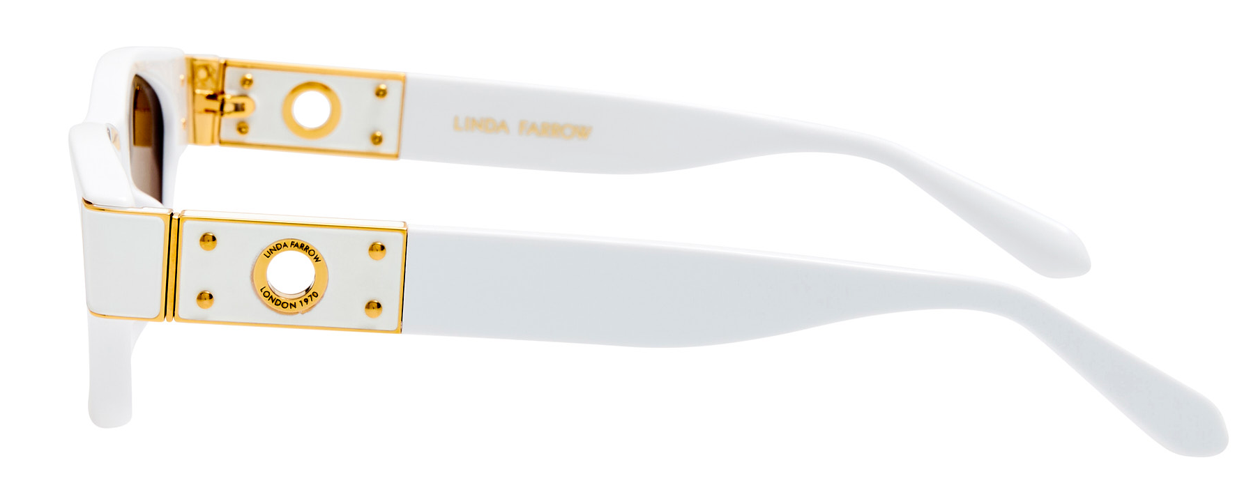 Color_LFL1623C3SUN - Clara D-Frame Sunglasses in White and Grey / LIMITED EDITION OF 50
