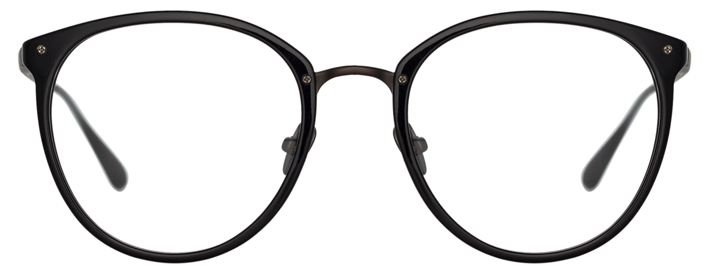 Color_LFL251C82OPT - Calthorpe Oval Optical Frame Black / Matt Black