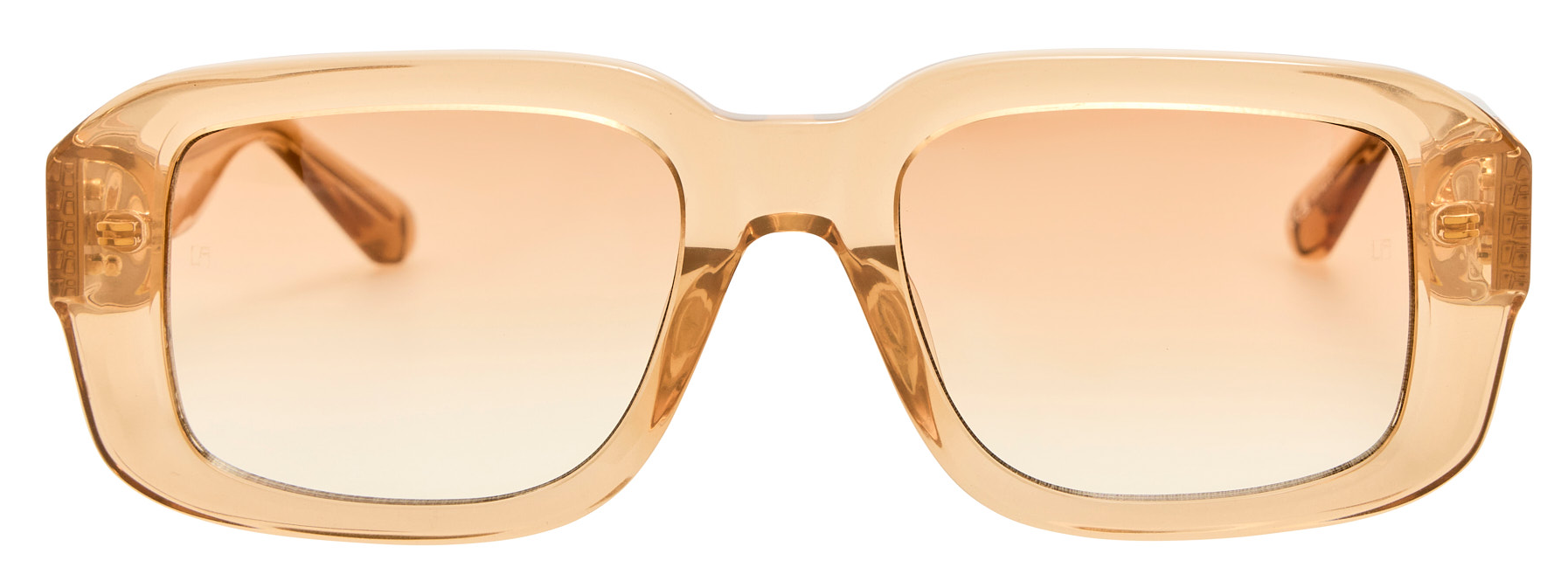Color_LFL1661C6SUN - Delmare Oversized Sunglasses Honey / Matt Champagne and Camel Grad