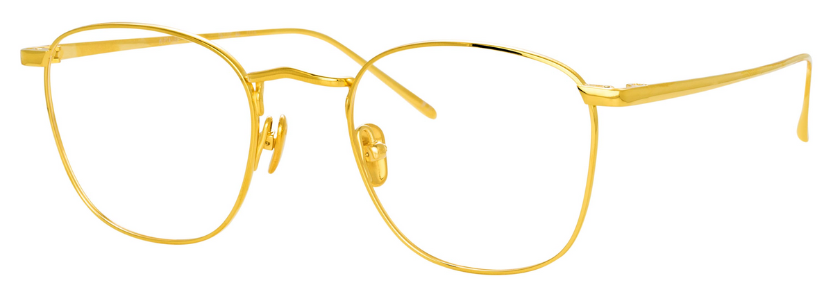 Color_LFLC479C6OPT - Simon Square Eyeglasses in Yellow Gold and Clear