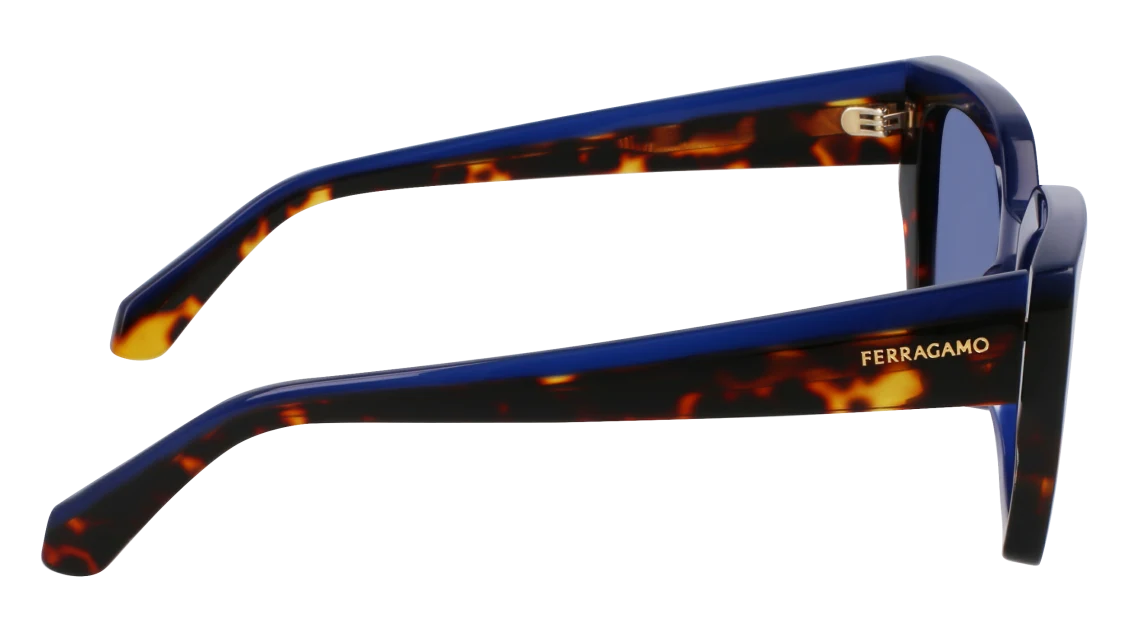 Color_424 - Opaline Blue / Dark Tortoise