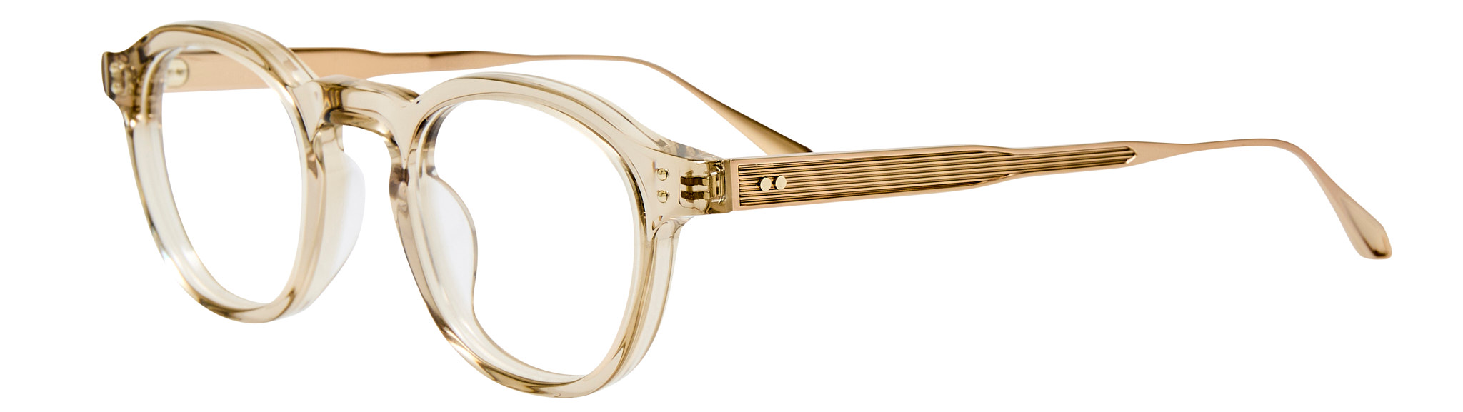 Color_LFL1625C7OPT - Heath Oval Optical Frame in Truffle Light Gold